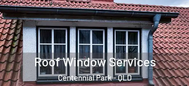 Roof Window Services Centennial Park - QLD