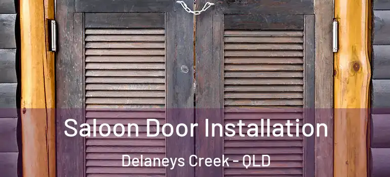 Saloon Door Installation Delaneys Creek - QLD