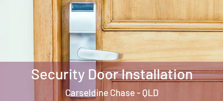 Security Door Installation Carseldine Chase - QLD