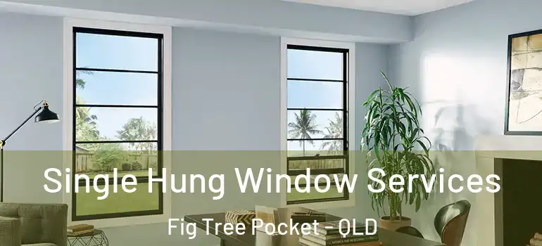 Single Hung Window Services Fig Tree Pocket - QLD