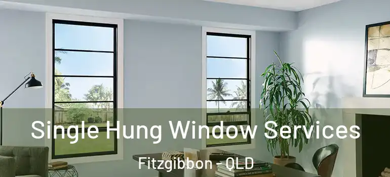  Single Hung Window Services Fitzgibbon - QLD