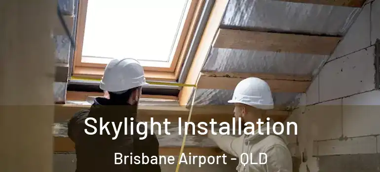  Skylight Installation Brisbane Airport - QLD