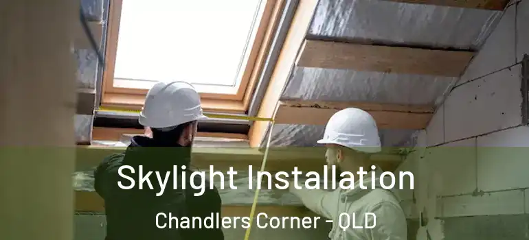 Skylight Installation Chandlers Corner - QLD