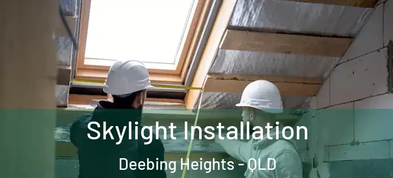 Skylight Installation Deebing Heights - QLD