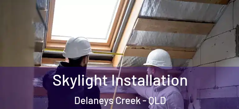 Skylight Installation Delaneys Creek - QLD