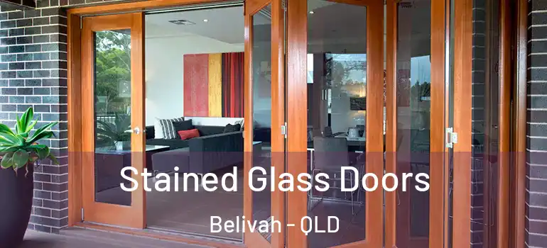 Stained Glass Doors Belivah - QLD