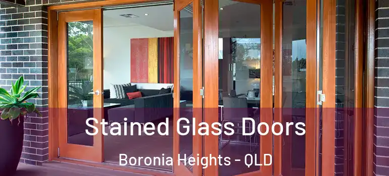 Stained Glass Doors Boronia Heights - QLD