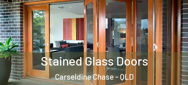 Stained Glass Doors Carseldine Chase - QLD