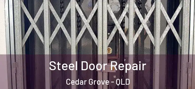 Steel Door Repair Cedar Grove - QLD