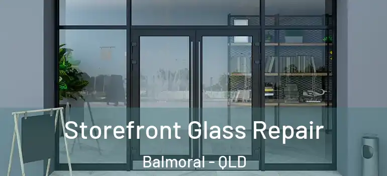  Storefront Glass Repair Balmoral - QLD