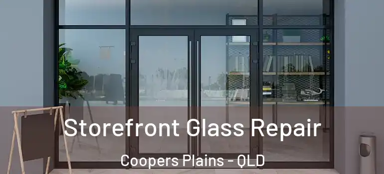 Storefront Glass Repair Coopers Plains - QLD