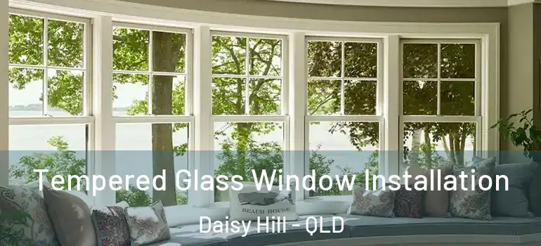 Tempered Glass Window Installation Daisy Hill - QLD