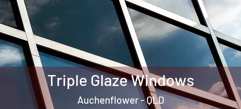 Triple Glaze Windows Auchenflower - QLD