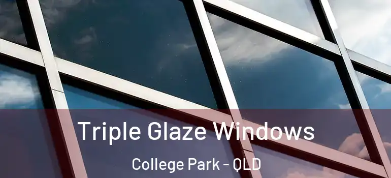  Triple Glaze Windows College Park - QLD