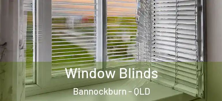 Window Blinds Bannockburn - QLD