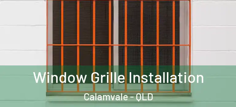 Window Grille Installation Calamvale - QLD