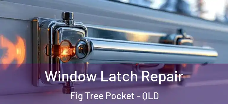 Window Latch Repair Fig Tree Pocket - QLD