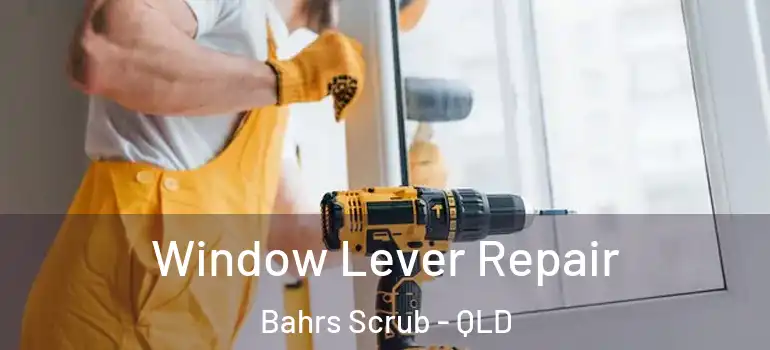  Window Lever Repair Bahrs Scrub - QLD