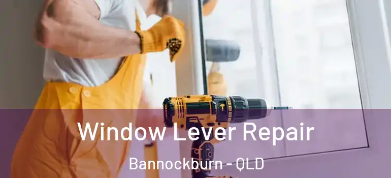 Window Lever Repair Bannockburn - QLD