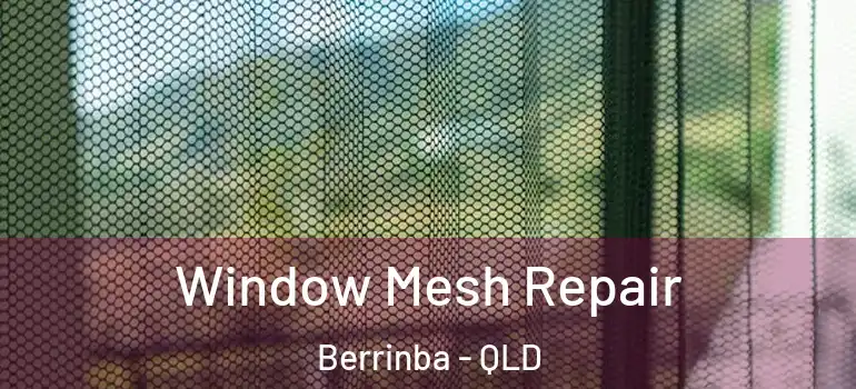 Window Mesh Repair Berrinba - QLD