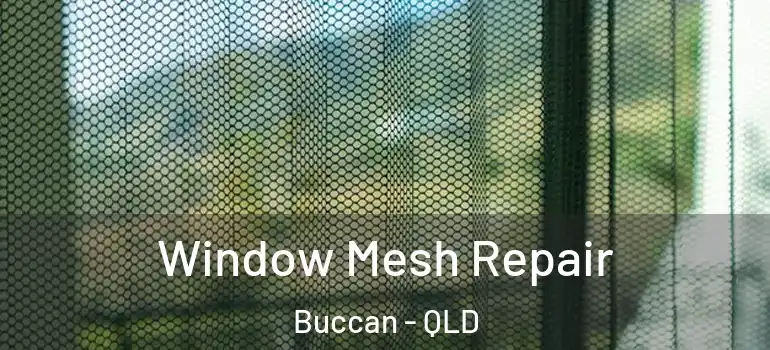 Window Mesh Repair Buccan - QLD