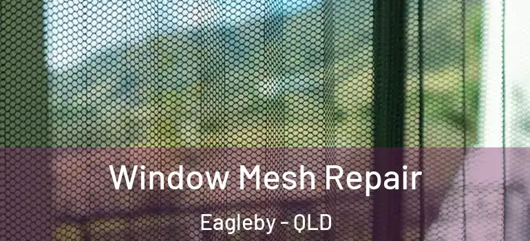 Window Mesh Repair Eagleby - QLD