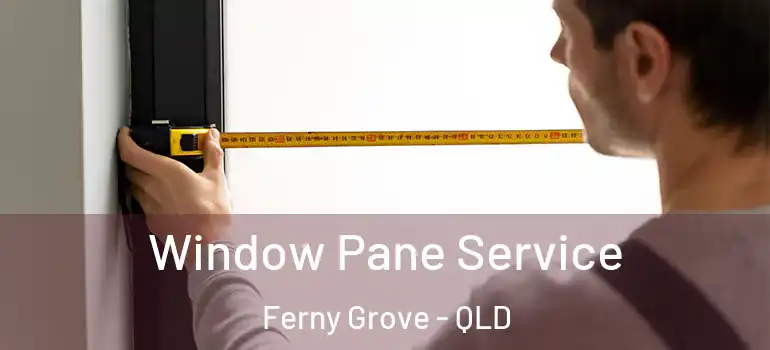 Window Pane Service Ferny Grove - QLD