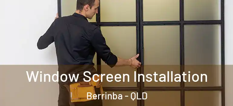 Window Screen Installation Berrinba - QLD