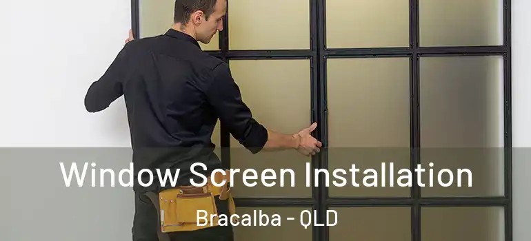 Window Screen Installation Bracalba - QLD