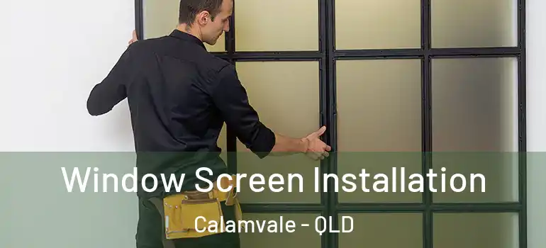  Window Screen Installation Calamvale - QLD