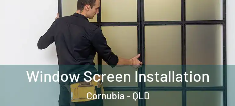 Window Screen Installation Cornubia - QLD