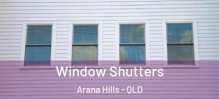  Window Shutters Arana Hills - QLD