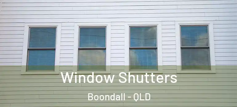 Window Shutters Boondall - QLD