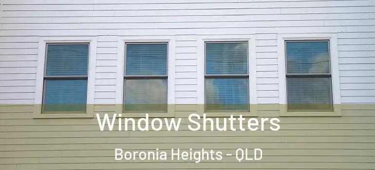 Window Shutters Boronia Heights - QLD