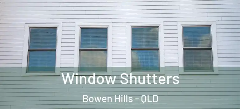 Window Shutters Bowen Hills - QLD