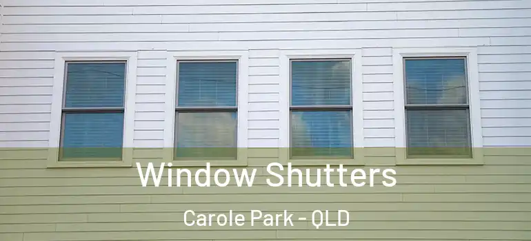 Window Shutters Carole Park - QLD