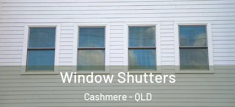  Window Shutters Cashmere - QLD