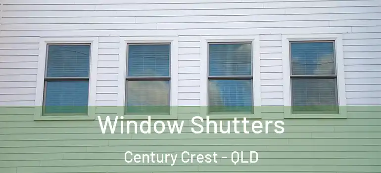 Window Shutters Century Crest - QLD