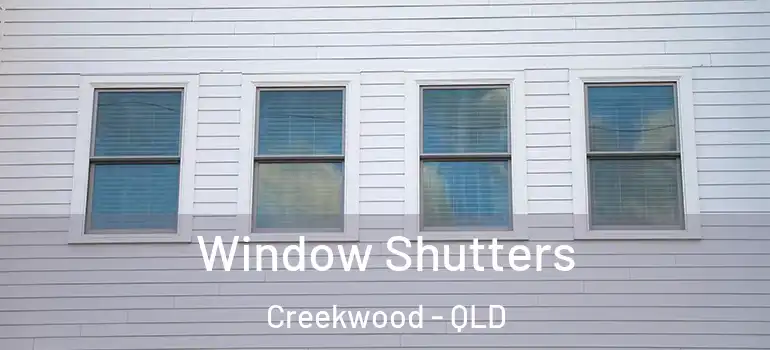  Window Shutters Creekwood - QLD
