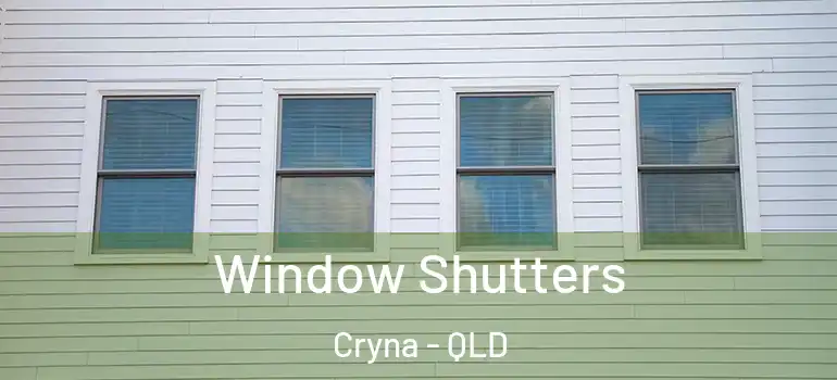 Window Shutters Cryna - QLD