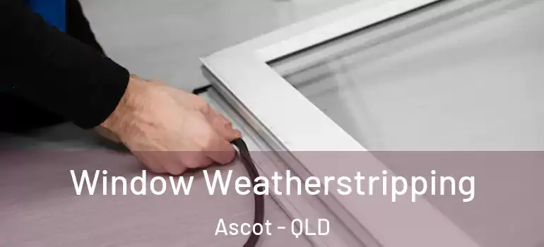 Window Weatherstripping Ascot - QLD