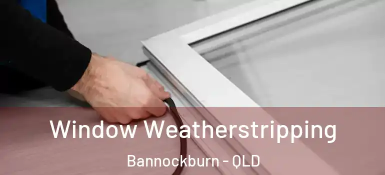 Window Weatherstripping Bannockburn - QLD