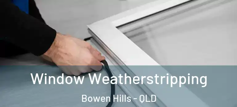 Window Weatherstripping Bowen Hills - QLD
