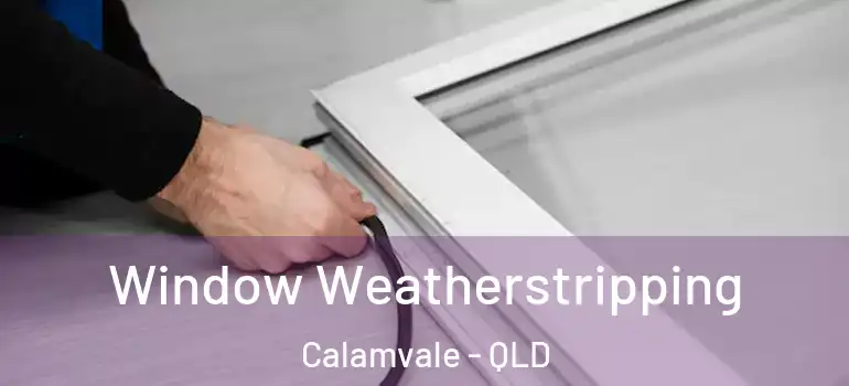 Window Weatherstripping Calamvale - QLD