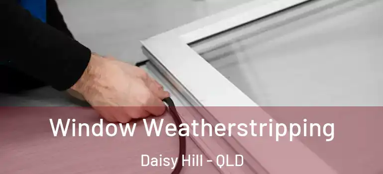 Window Weatherstripping Daisy Hill - QLD
