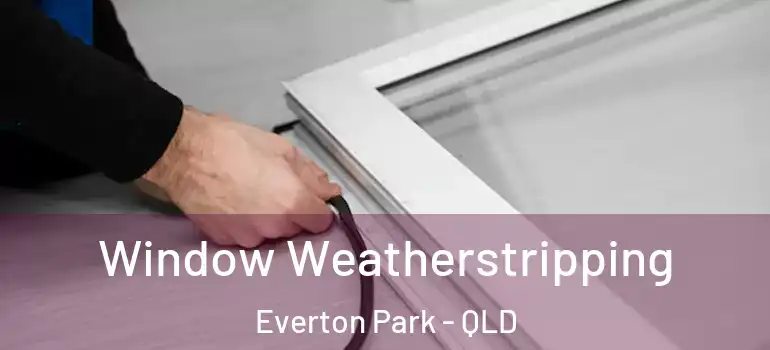  Window Weatherstripping Everton Park - QLD