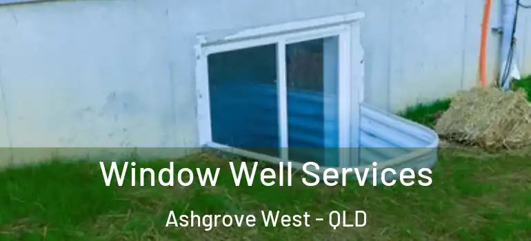 Window Well Services Ashgrove West - QLD