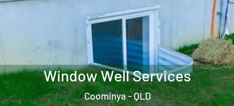 Window Well Services Coominya - QLD
