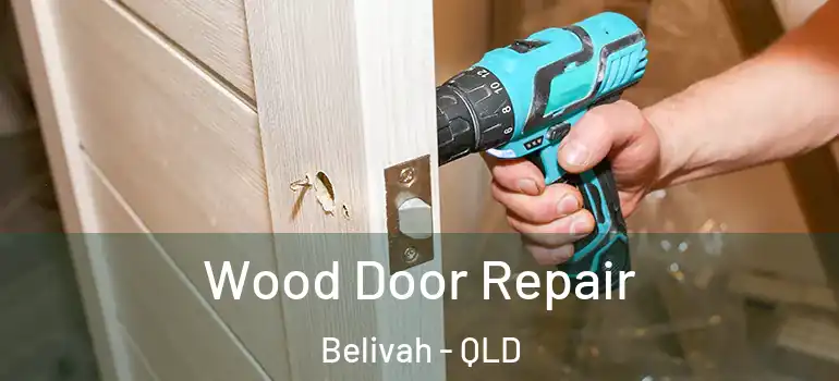 Wood Door Repair Belivah - QLD